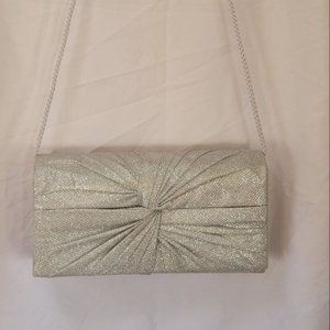 Silver Sparkly Clutch